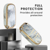 keycare TPU Key Cover | TP28-MRB | Marble Finish | Compatible with Compass, Meridian