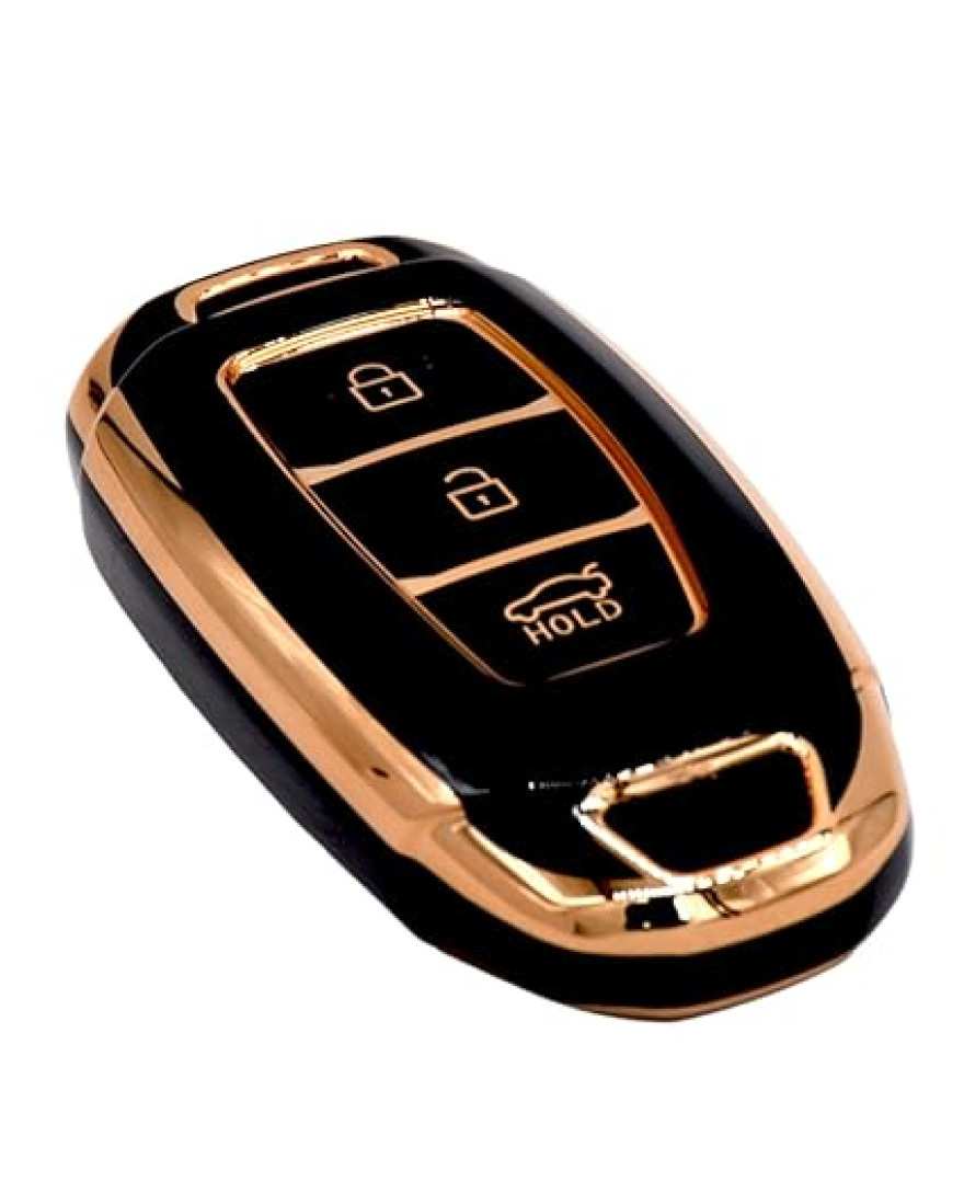 Keycare TPU Key Cover | TP76 GoldBlack