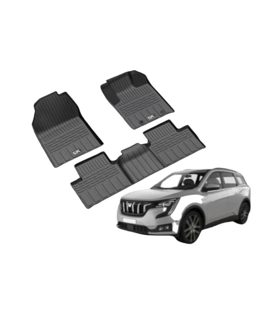 SIPL Premium 3D TPE Car Mats for XUV 700 (5 Seater)