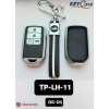 Keycare Premium Leather Pattern 4 Button flip Key TPU Cover TP LH 11