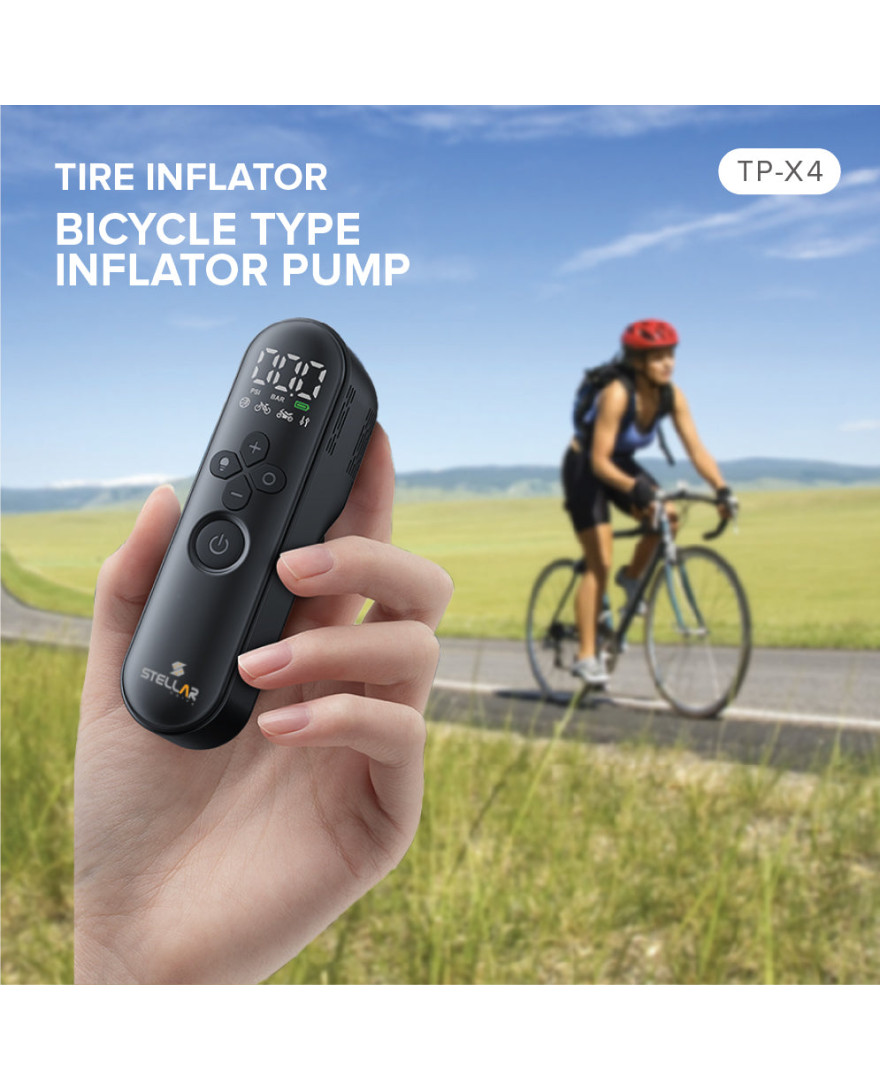 STELLAR DRIVE TP-X4 Bike Tire Inflator