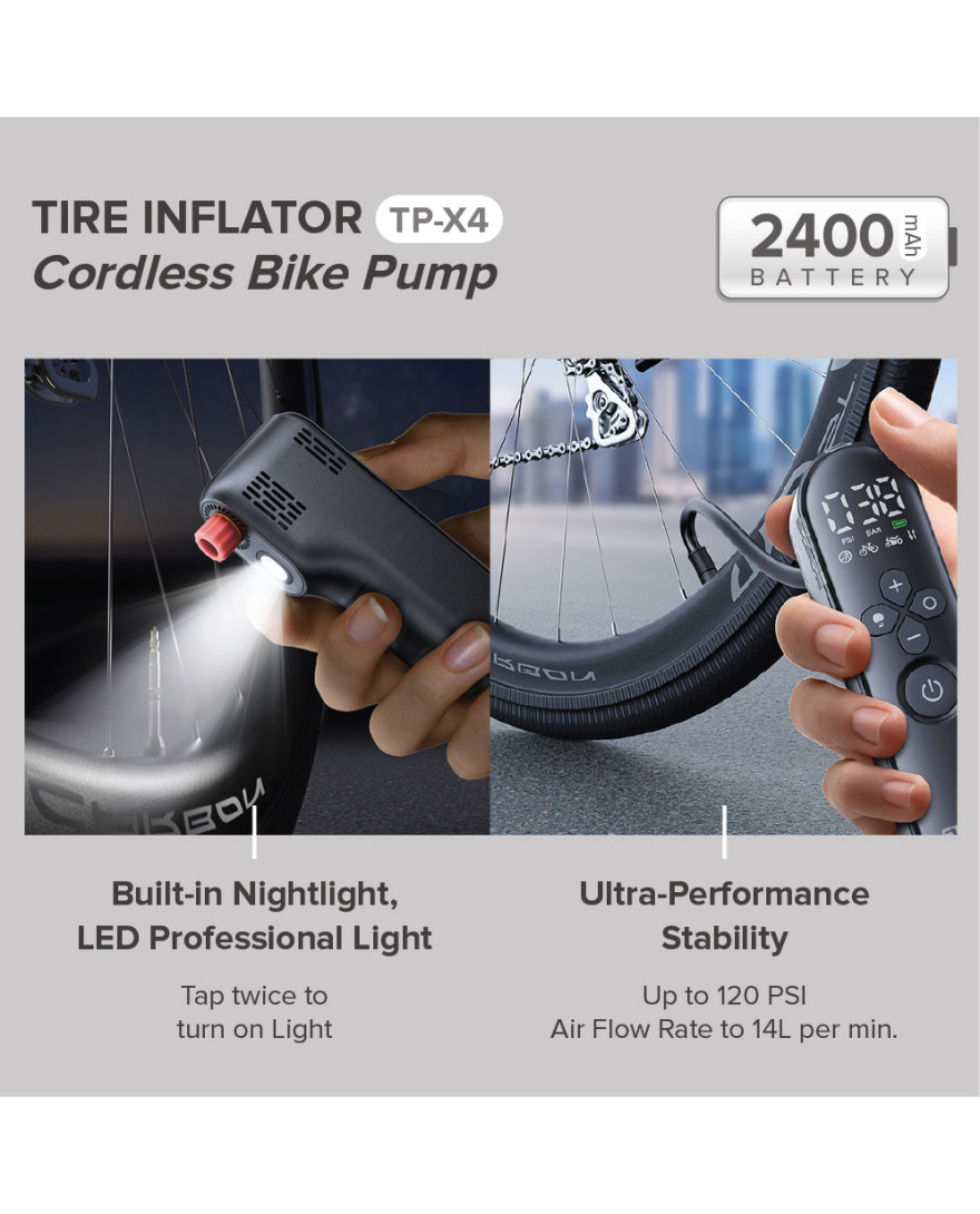 STELLAR DRIVE TP-X4 Bike Tire Inflator