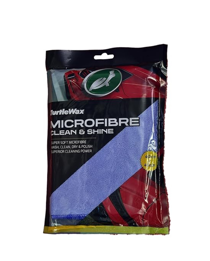 Turtle Wax Microfibre Clean And Shine 1 PK
