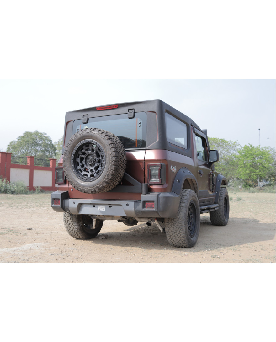 Bimbra 4x4 Tyre Carrier For Mahindra Thar