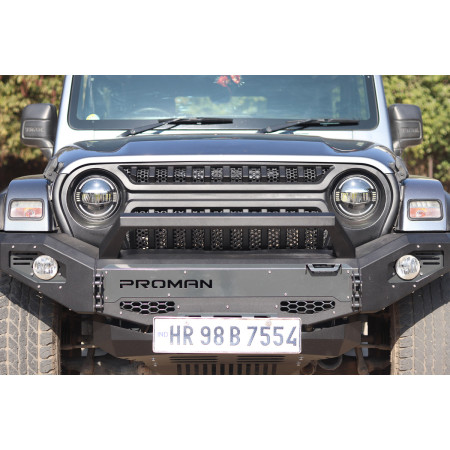 Bimbra 4x4 Front Ten Slot Grill | Body Color | For Mahindra Thar Bimbra 4x4 Front Ten Slot Grill | Body Color | For Mahindra Thar