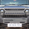 Bimbra 4x4 Front Ten Slot Grill | Matt Black | For Mahindra Thar