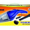 Bergmann Tornado Car Vacuum Cleaner | With HEPA Filter | Sleek Trendy Design | 12V DC, 60W | 3m Power Cord | Blue