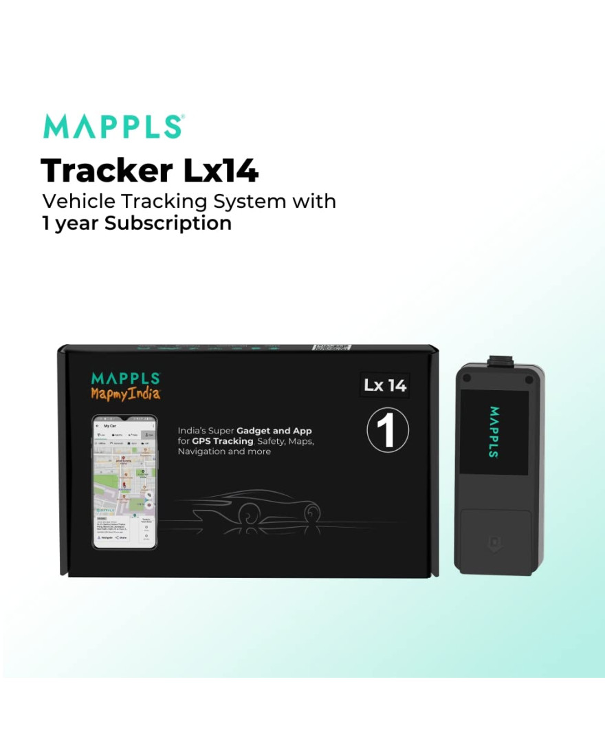 Vehicle Tracking System Tracker Lx15 | Premium deep-installed GPS tracker for car theft prevention, driver monitoring, and car safety | Without engine cutoff 1 Year Subscription
