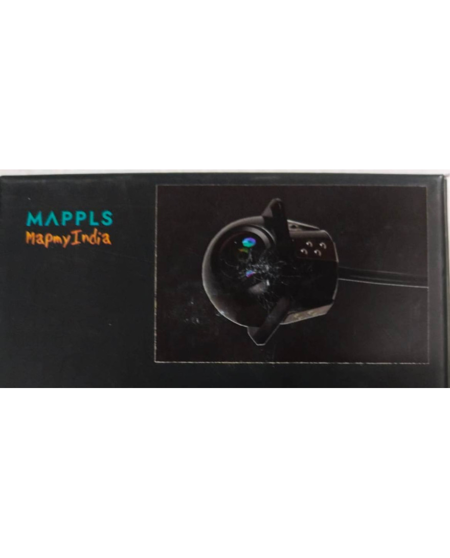 Mapples MapMyIndia AHD Normal Camera with Moving Line | Turtle Shape Reverse Camera | Car Waterproof And Night Vision Camera | ZRC-18