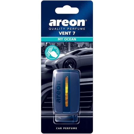 Areon My Ocean Scent Vent 7 Car Perfume | Fruity And Sweet Perfume Fragrances | V705