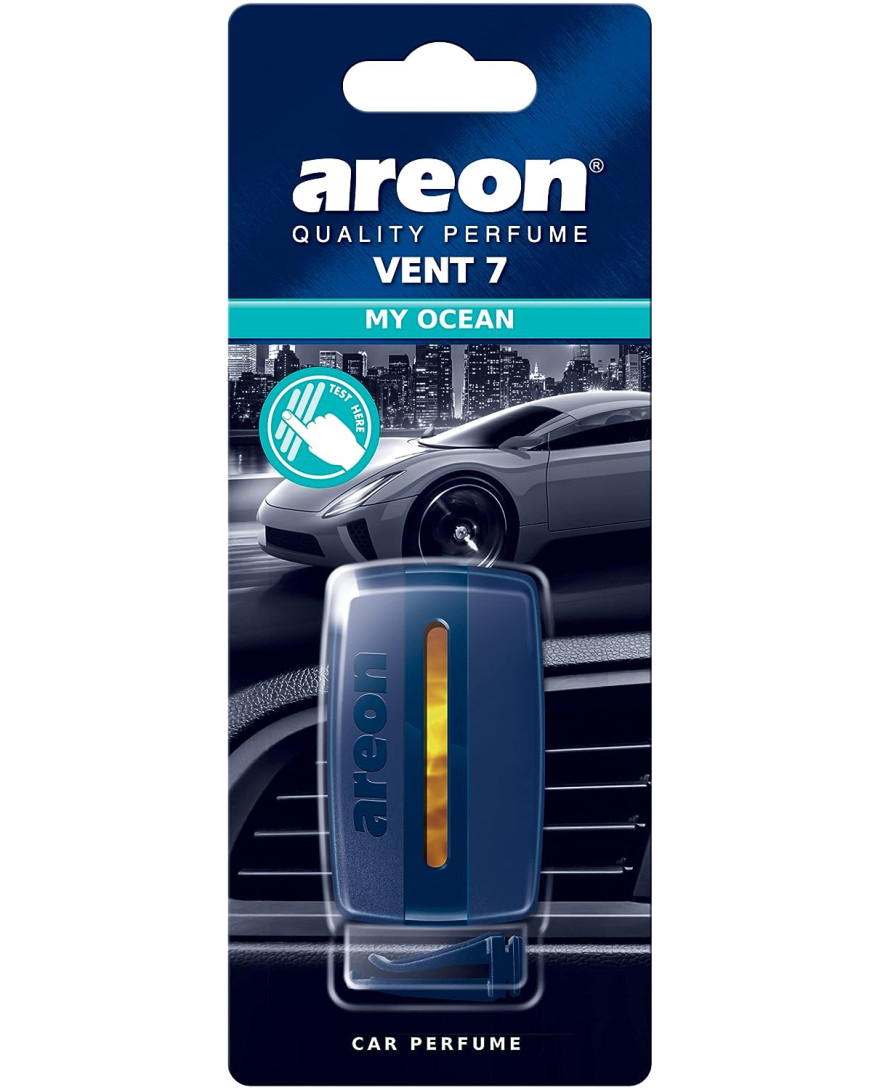 Areon My Ocean Scent Vent 7 Car Perfume | Fruity And Sweet Perfume Fragrances