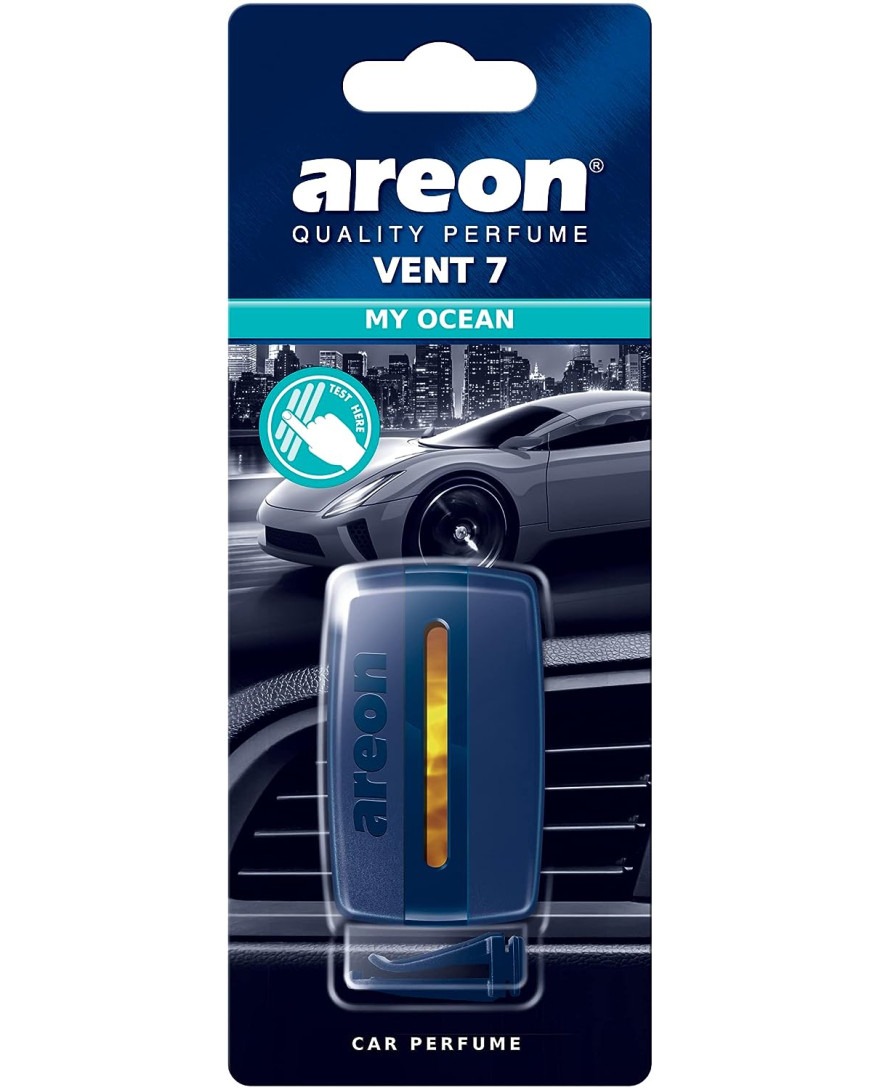 Areon My Ocean Scent Vent 7 Car Perfume | Fruity And Sweet Perfume Fragrances | V705