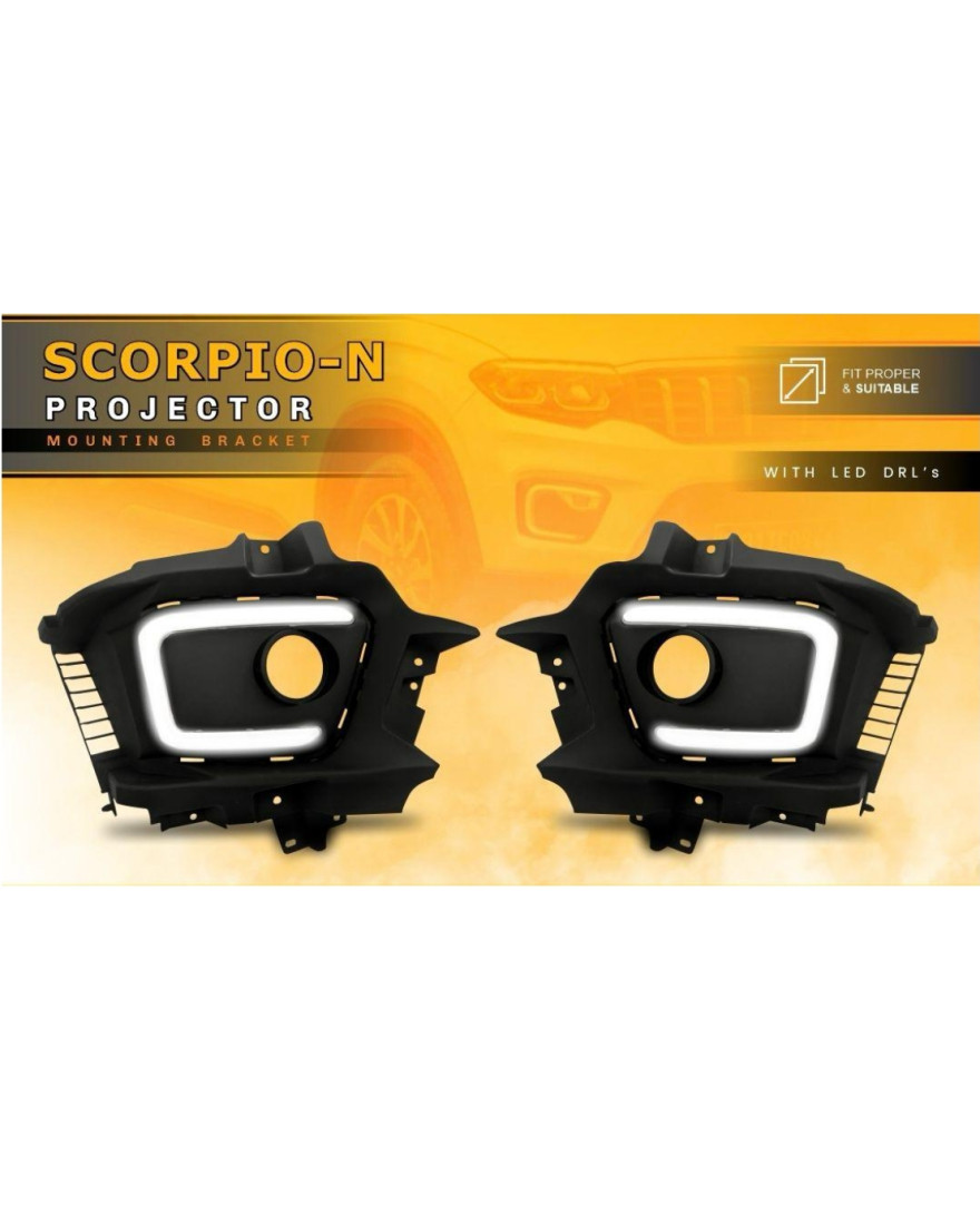 VV 56 | FOGLIGHT Brecket For SCORPIO N | ABS Plastic