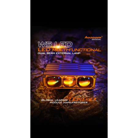 Aozoom W5 Led Multi-Functional Dual Lamp External Lamp