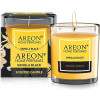 Areon Scented Candle Vanilla Black 120gm | Elegant Floral Scents | Glass Tumbler | CR02