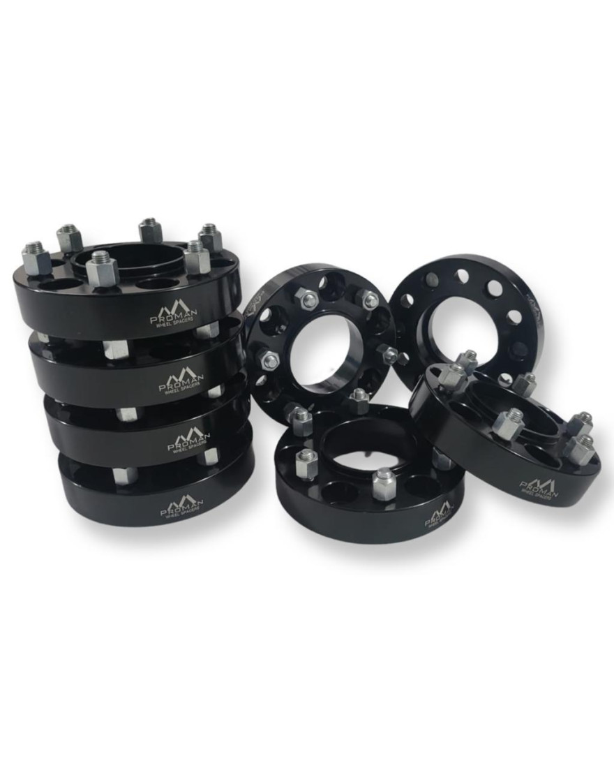 PROMAN 32MM WHEEL SPACERS FOR THAR ROXX ALUMINIUM SET OF 4 PCS