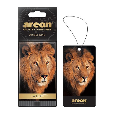 Areon Wild Jungle King Paper Air Freshener | AW01 Areon Wild Jungle King Paper Air Freshener | AW01