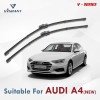 V Series Front Wiper Blade Suitable For Audi A4 New | SIZE RH 24 Inch / LH 20 Inch | Pack of 2
