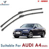 V Series Front Wiper Blade Suitable For Audi A4 old | SIZE RH 24 Inch / LH 20 Inch | Pack of 2