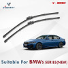 V Series Front Wiper Blade Suitable For BMW 5 Series New | SIZE RH 26 Inch / LH 19 Inch | Pack of 2