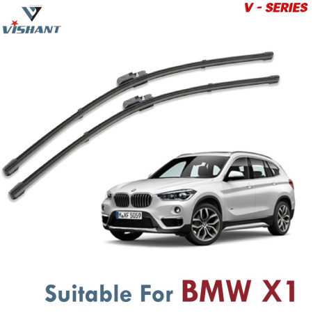 V Series Front Wiper Blade Suitable For BMW X1 | SIZE RH 26 Inch / LH 16 Inch | Pack of 2 V Series Front Wiper Blade Suitable For BMW X1 | SIZE RH 26 Inch / LH 16 Inch | Pack of 2