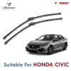 V Series Front Wiper Blade Suitable For Honda Civic | SIZE RH 26 Inch / LH 23 Inch | Pack of 2