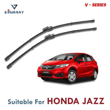 V Series Front Wiper Blade Suitable For Honda Jazz | SIZE RH 26 Inch / LH 14 Inch | Pack of 2 V Series Front Wiper Blade Suitable For Honda Jazz | SIZE RH 26 Inch / LH 14 Inch | Pack of 2