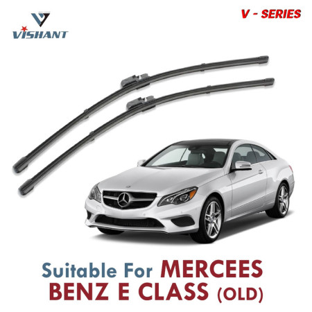 V Series Front Wiper Blade Suitable ForMercedes Benz E Class old | SIZE RH 24 Inch / LH 24 Inch | Pack of 2 V Series Front Wiper Blade Suitable ForMercedes Benz E Class old | SIZE RH 24 Inch / LH 24 Inch | Pack of 2