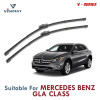 V Series Front Wiper Blade Suitable ForMercedes Benz GLA Class | SIZE RH 24 Inch / LH 19 Inch | Pack of 2