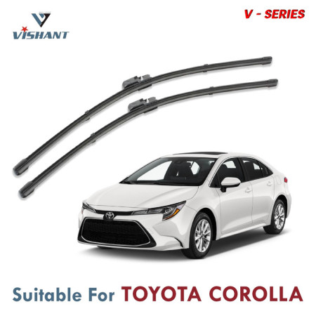 V Series Front Wiper Blade Suitable For Toyota Corolla | SIZE RH 26 Inch / LH 14 Inch | Pack of 2 V Series Front Wiper Blade Suitable For Toyota Corolla | SIZE RH 26 Inch / LH 14 Inch | Pack of 2
