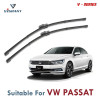 V Series Front Wiper Blade Suitable For Volkswagen Jetta | SIZE RH 24 Inch / LH 19 Inch | Pack of 2