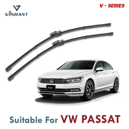 V Series Front Wiper Blade Suitable For Volkswagen Jetta | SIZE RH 24 Inch / LH 19 Inch | Pack of 2 V Series Front Wiper Blade Suitable For Volkswagen Jetta | SIZE RH 24 Inch / LH 19 Inch | Pack of 2