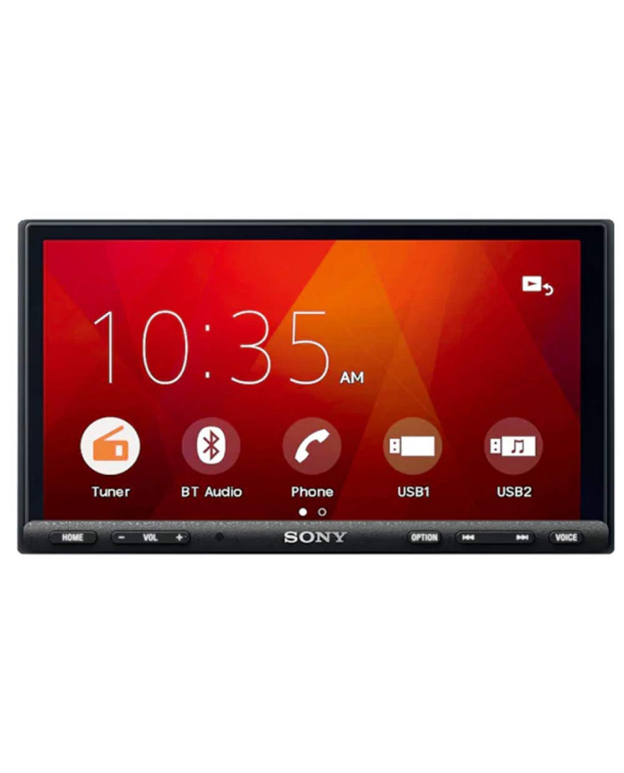 Sony XAV-AX7000 17.6 cm (6.95) (Diag.) Capacitive Touchscreen High Power Media Receiver with Android Auto, Apple Car Play and WebLink