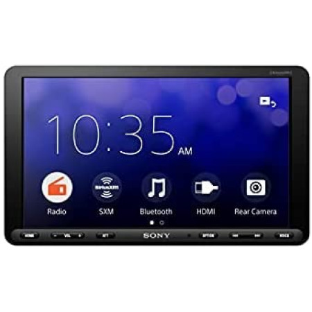 Sony Car Stereo XAV AX8100 22.7 cm | 8.95 inch | Large Screen Digital Media Receiver with HDMI, Bluetooth, Android Auto, Apple Car Play, WebLink Cast, PRE Out  3 x 5V, Output Power  55W x 4