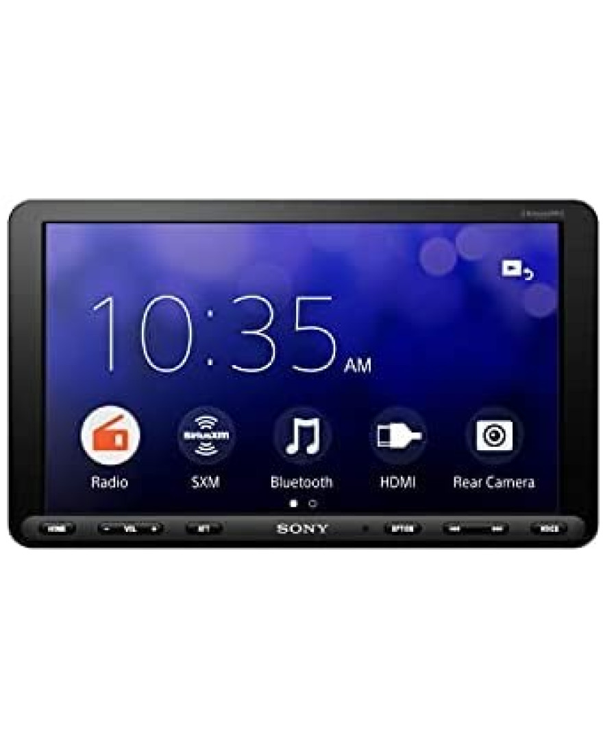 Sony Car Stereo XAV AX8100 22.7 cm | 8.95 inch | Large Screen Digital Media Receiver with HDMI, Bluetooth, Android Auto, Apple Car Play, WebLink Cast, PRE Out  3 x 5V, Output Power  55W x 4