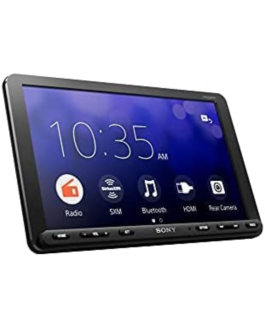 Sony Car Stereo XAV AX8100 22.7 cm | 8.95 inch | Large Screen Digital Media Receiver with HDMI, Bluetooth, Android Auto, Apple Car Play, WebLink Cast, PRE Out  3 x 5V, Output Power  55W x 4