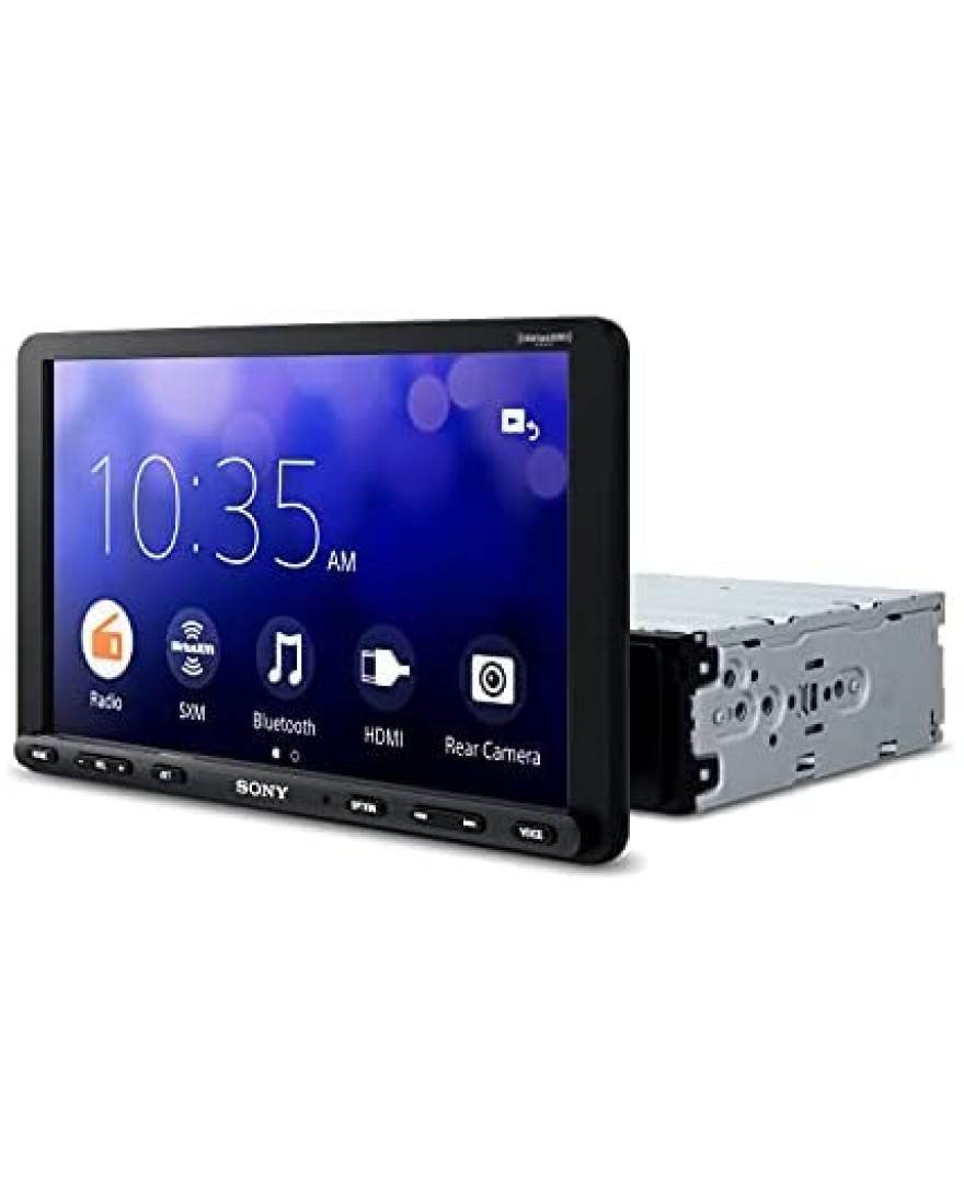 Sony Car Stereo XAV AX8100 22.7 cm | 8.95 inch | Large Screen Digital Media Receiver with HDMI, Bluetooth, Android Auto, Apple Car Play, WebLink Cast, PRE Out  3 x 5V, Output Power  55W x 4