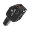 Stellar 90W Car Charger, 4-in-1 Retractable Cable Fast Charger with Dual PD 30W + QC 3.0 USB Ports | 12V–24V Universal Car Adapter | Intelligent Protection | Super Fast Charging for iPhone And Android