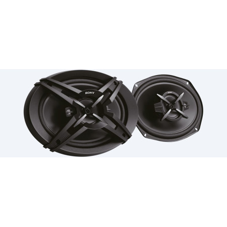 Sony Car Speaker XS FB693E 16 cm x 24 cm | 6 inch x 9 inch | 3 Way Coaxial Speakers | Black | Peak Power 420W, RMS Power 60W, Rated Power 50W, with Grill Sony Car Speaker XS FB693E 16 cm x 24 cm | 6 inch x 9 inch | 3 Way Coaxial Speakers | Black | Peak Power 420W, RMS Power 60W, Rated Power 50W, with Grill