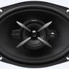 Sony Car Speaker XS FB693E 16 cm x 24 cm | 6 inch x 9 inch | 3 Way Coaxial Speakers | Black | Peak Power 420W, RMS Power 60W, Rated Power 50W, with Grill