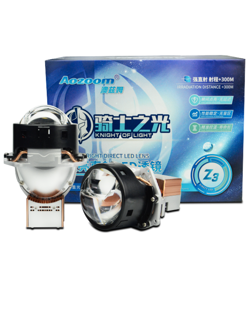 Aozoom Z3 Headlight Direct BI LED LENS Projector
