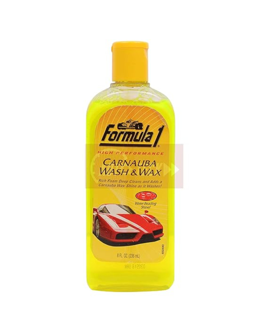 Formula 1 Carnauba Wash and Wax 236 ml | 615107 | Made In USA