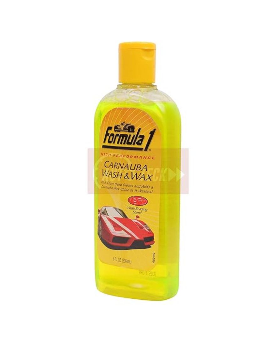 Formula 1 Carnauba Wash and Wax 236 ml | 615107 | Made In USA