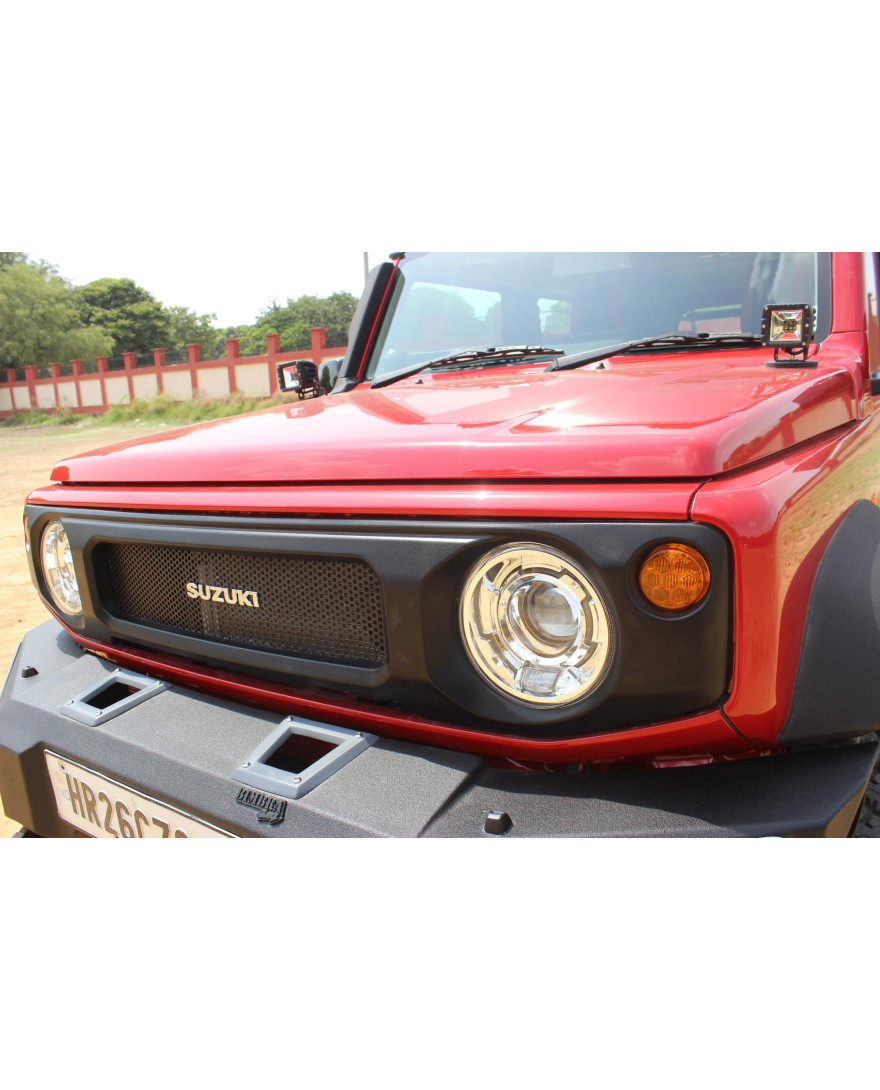 Bimbra 4x4 Jimny Suzuki Front Grill Matt Black