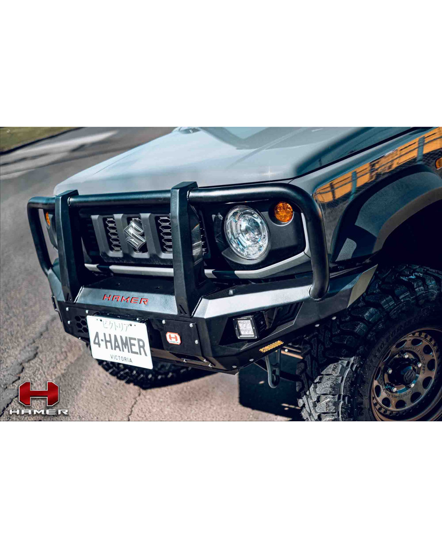 Bimbra 4x4 Hamer King Series Plus Front Bumper for Maruti Suzuki Jimny 2023