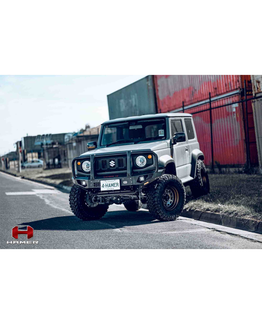 Bimbra 4x4 Hamer King Series Plus Front Bumper for Maruti Suzuki Jimny 2023