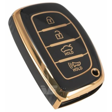 Key Care Leather TPU Key Cover with Key Chain Black Silver TPU L TP LH 20 Key Care Leather TPU Key Cover with Key Chain Black Silver TPU L TP LH 20